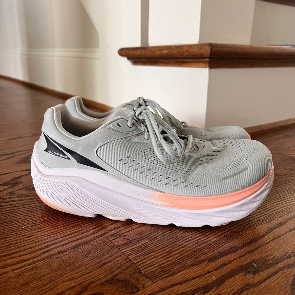 Altra FWD Experience Womens 11.5 Running Shoes Grey Coral AL0A85NB224 Low Drop